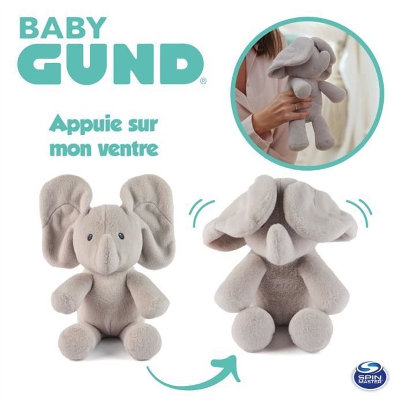 Image secondaire de SPIN MASTER CACHE-CACHE FLAPPY L'ELEPHANT Gund
