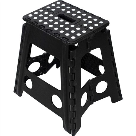 Tabouret Pliable Marbueno Plastique Couleurs Assorties 39x33,5x39 cm Jardin 10535