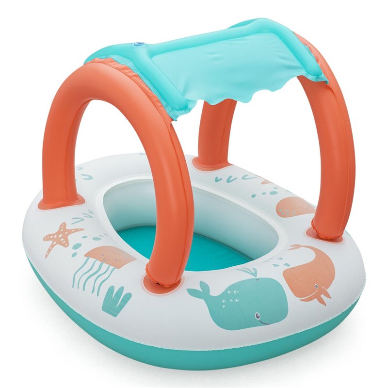 Image secondaire de Bestway Bateau Gonflable Enfant Confort 84x67 cm +3 Ans Plage et Piscine 34203