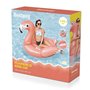 Bestway Flotteur Flamant Rose avec Poignées 168x120 cm +3 Ans Plage Piscine 41526