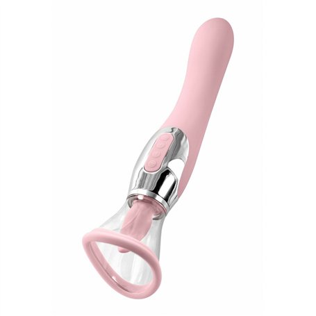 Vibration de Stimulation Double Yoba Rose