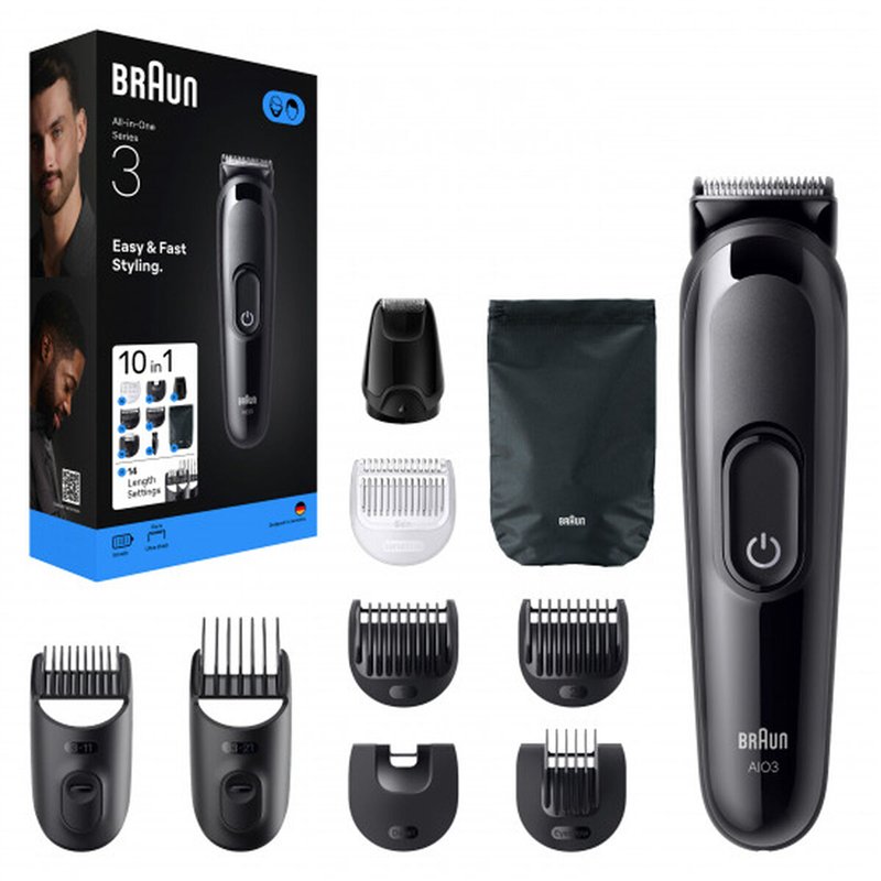 Tondeuse Braun S3 ALL IN AIO3560