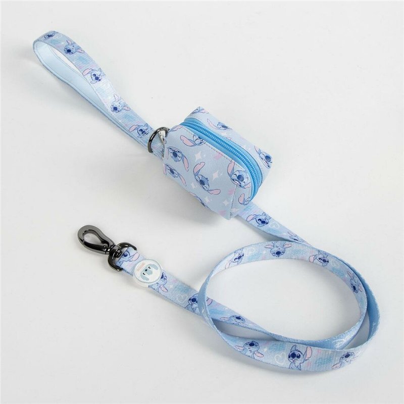 Image secondaire de Distributeur de sacs Stitch Bleu clair 100 % polyester 9 x 21 x 3 cm