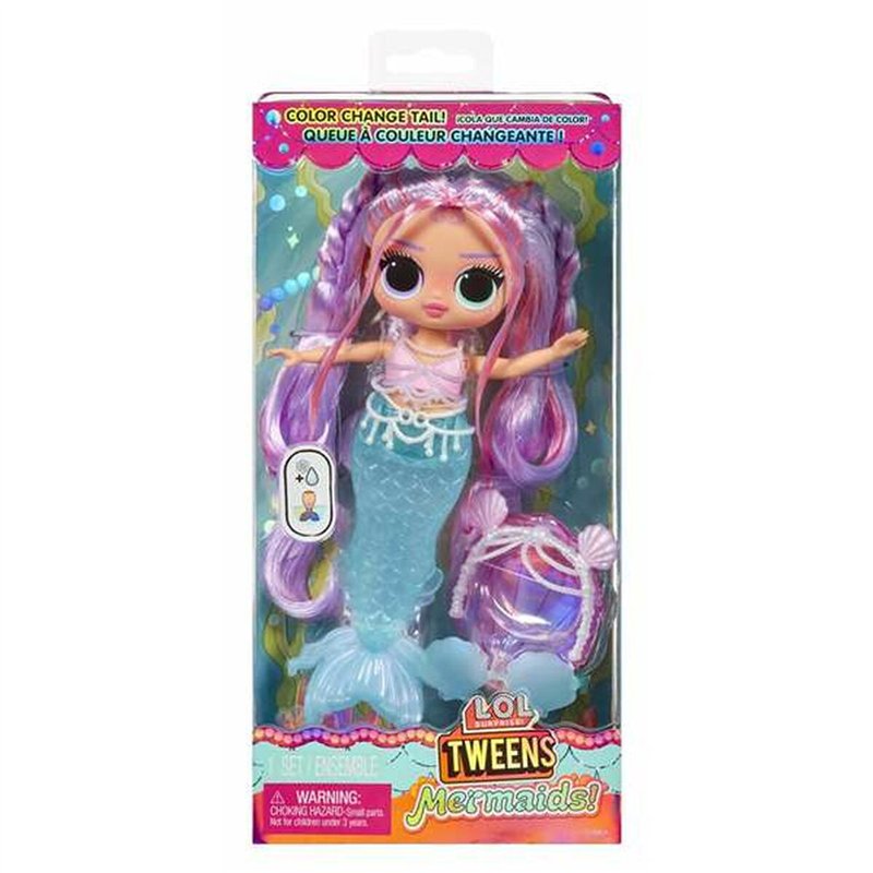 Poupée LOL Surprise! Lana Marine 25,4 x 12,7 x 6,35 cm Sirène