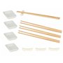 Set de sushi Kinvara 1249SJ4111 Blanc Bambou Porcelaine (12 Pièces) (6 Unités)