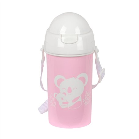 Bouteille d'eau Safta Koala Rose PVC 500 ml