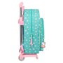 Cartable à roulettes Peppa Pig Pretty flowers Jaune Menthe 26 x 11 x 67 cm 26 x 34 x 11 cm