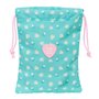 Sac à goûter Peppa Pig Pretty flowers Jaune Menthe
