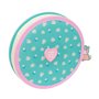 Trousse Scolaire avec Accessoires Peppa Pig Pretty flowers Jaune Menthe 18 Pièces