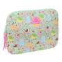 Housse d'ordinateur portable Disney Princess Bloom Vert Rose 15,6'' 39,5 x 27,5 x 3,5 cm