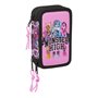Trousse Scolaire avec Accessoires Monster High Drama Multicouleur 12,5 x 19,5 x 5,5 cm 37 Pièces