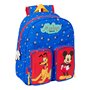 Cartable Mickey Mouse Clubhouse Good day Bleu 28 x 34 x 10 cm