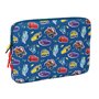 Housse d'ordinateur portable Cars Racing Blue marine 15,6'' 39,5 x 27,5 x 3,5 cm