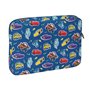 Housse d'ordinateur portable Cars Racing Blue marine 15,6'' 39,5 x 27,5 x 3,5 cm