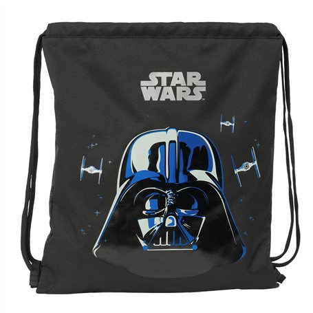 Sac à dos serré par des ficelles Star Wars Rebellion Noir 35 x 40 x 1 cm