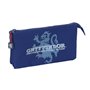 Trousse Fourre-Tout Triple Harry Potter Captain Blue marine 22 x 12 x 3 cm