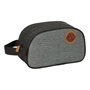 Nécessaire de Voyage BlackFit8 Old school Noir Gris Recyclable 26 x 15 x 12 cm