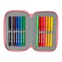 Trousse Scolaire avec Accessoires Moos Passion Multicouleur 12,5 x 19,5 x 5,5 cm 37 Pièces
