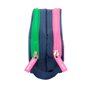 Trousse Fourre-Tout Double Benetton Damero Blue marine 21 x 8 x 6 cm