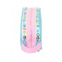 Trousse Fourre-Tout Double Benetton Unique Rose Turquoise 21 x 8 x 6 cm