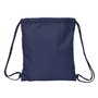Sac à dos serré par des ficelles Benetton Flag Blue marine 35 x 40 x 1 cm