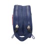 Trousse Fourre-Tout Double Benetton Flag Blue marine 21 x 8 x 6 cm