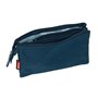 Trousse Fourre-Tout Triple Kelme Epic Blue marine 22 x 12 x 3 cm