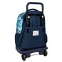 Cartable à roulettes El Niño Kook Blue marine 33 x 45 x 22 cm