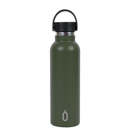 Bouteille Thermique Safta Palm Tree Vert foncé Silicone Acier inoxydable