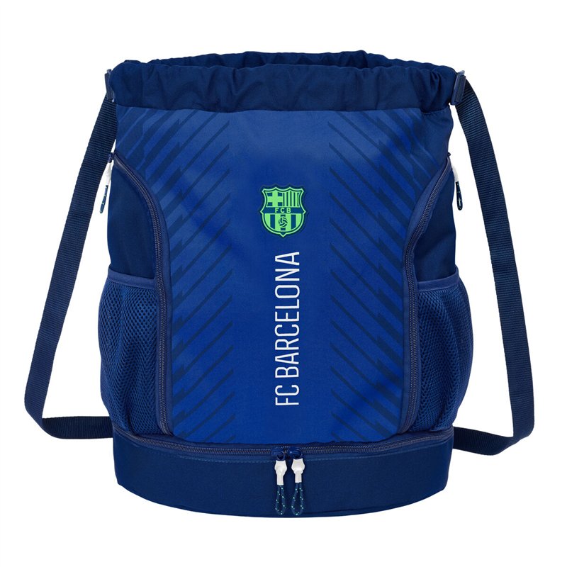 Sac à dos serré par des ficelles F.C. Barcelona Blue marine 35 x 40 x 1 cm