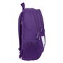Cartable Real Valladolid C.F. Blanc Violet 32 x 44 x 16 cm