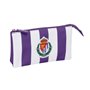 Fourre-tout Real Valladolid C.F. Blanc Violet 22 x 12 x 3 cm