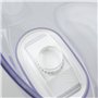 Carafe Filtrante TM Electron Transparent Plastique 2,3 L (4 Pièces)