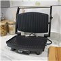 Plaque chauffantes grill TM Electron 1500 W 28 x 19 cm Acier