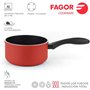 Casserole Fagor Aluminium forgé Gris Ø 16 cm