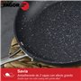 Poêle Fagor Savia Aluminium forgé Argenté Ø 26 cm