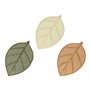 Dessous de plat EDM Fibre naturelle 30 x 46,5 cm Feuille d'une plante