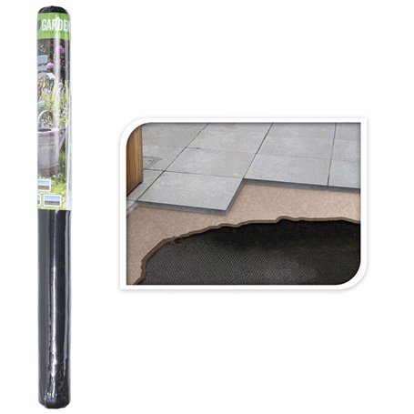 Filet contre les mauvaises herbes Lifetime Noir 8 x 1,5 m