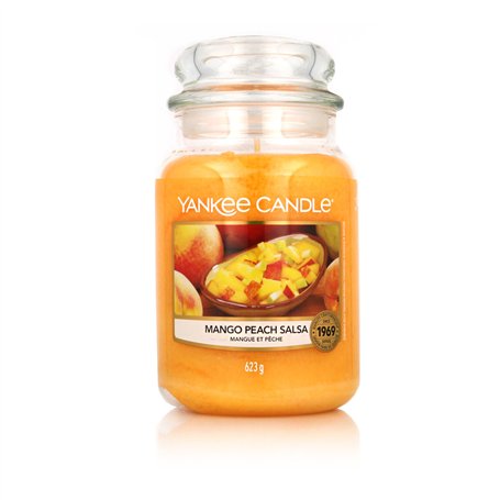Bougie Parfumée Yankee Candle Classic Large Jar Candles Mango Peach Salsa 623 g