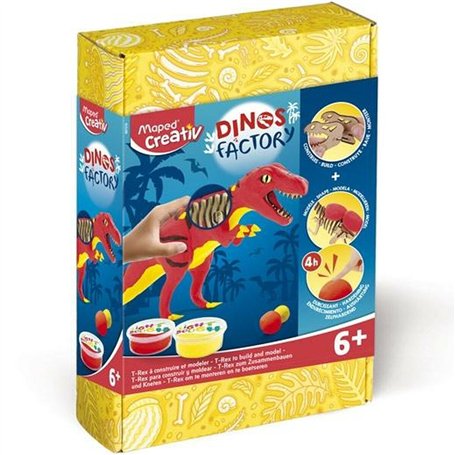 Travaux Manuel Maped Dinos Factory Multicouleur