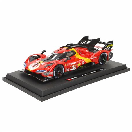 Voiture Bburago Ferrari Racing 499 LMH #51 1:18