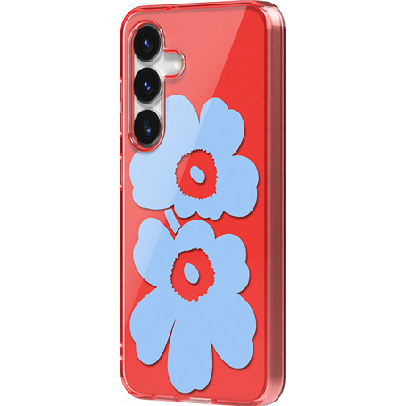 Coque Samsung Galaxy S25 Unikko 'Marimekko' Designed for Samsung Rouge Samsung