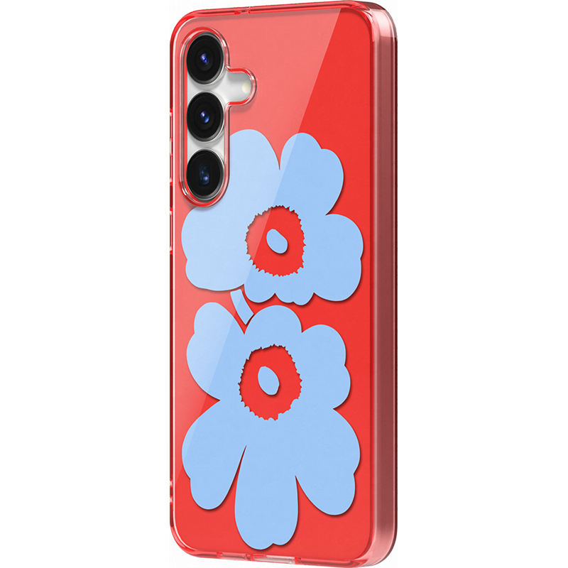 Coque Samsung Galaxy S25+ Unikko 'Marimekko' Designed for Samsung Rouge Samsung