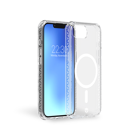 Coque renforcée MagSafe iPhone 16e AIR 3m Transparente + Garantie à vie Force Case