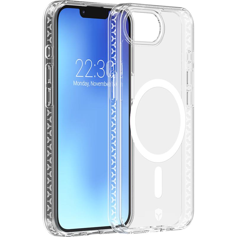 Coque renforcée MagSafe iPhone 16e AIR Origine France Garantie 3m Transparente + Garantie à vie - Origine France Garantie Force 