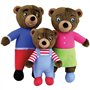 Coffret peluche - PETIT OURS BRUN - JEMINI - Famille : Maman ours, Papa ours et Petit ours brun