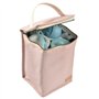 BEABA, Pochette repas bébé, isotherme, rose poudré