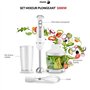 Set mixeur plongeant - FAGOR - FG349  1000 W  12 vitesses + pulse - Blanc