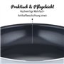 Poele professionnelle - GSW - PRO BASIC - 36 cm - Induction - Aluminium épais forgé - Qualité gastronomie