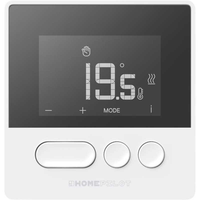 Thermostat connecté Pure avec récepteur - HOME PILOT - Chauffage connecté | Economies d'énergie